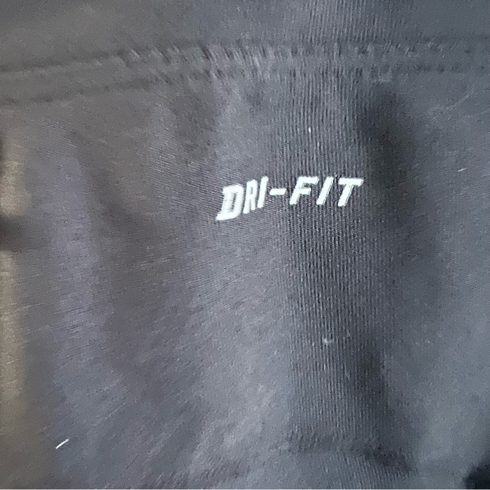 Womens NIKE Running Dri-Fit Cropped Drawstring Pants w/Reflectors & Pocket Sz XL - Picture 5 of 8